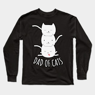 DAD OF CATS Long Sleeve T-Shirt